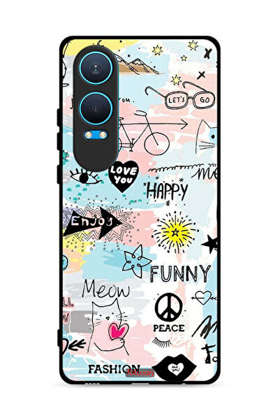 Tolwak غطاء حماية لهاتف OnePlus Nord CE4 Lite 5G Love You Tags