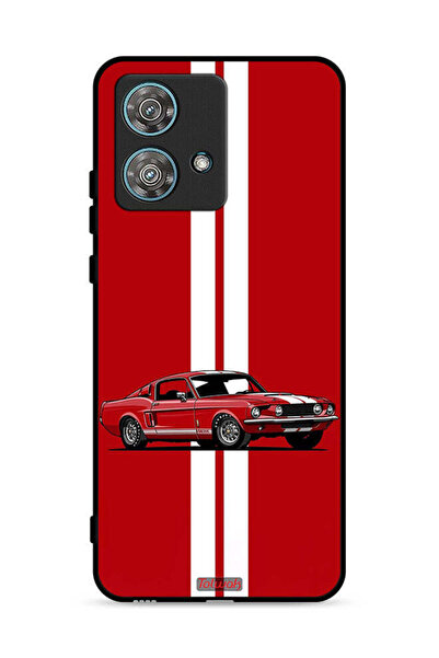 Tolwak غطاء حماية لهاتف موتورولا إيدج 40 نيو 5G، تصميم سيارة كلاسيكية، فن تجريدي