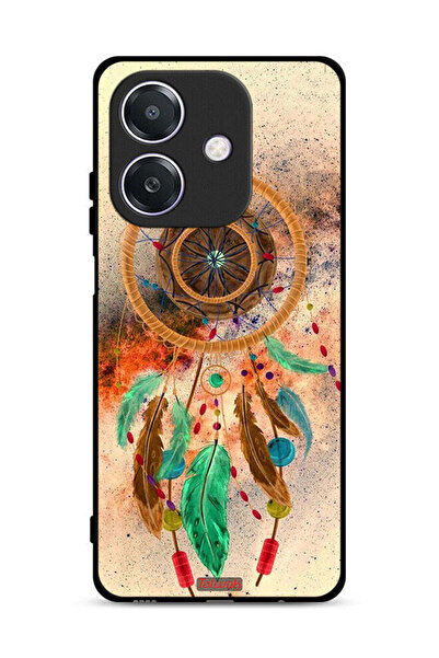 Tolwak غطاء حماية لهاتف Oppo A3 5G بنقشة ريش ماندالا معلق