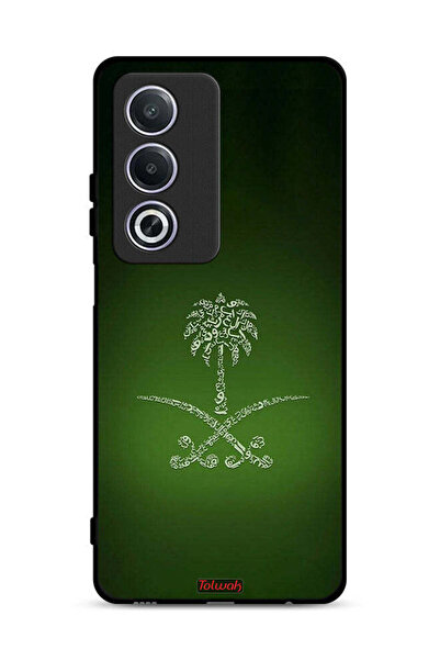 Tolwak غطاء حماية لهاتف Oppo A3 Pro 5G بعلامة المملكة العربية السعودية القديمة