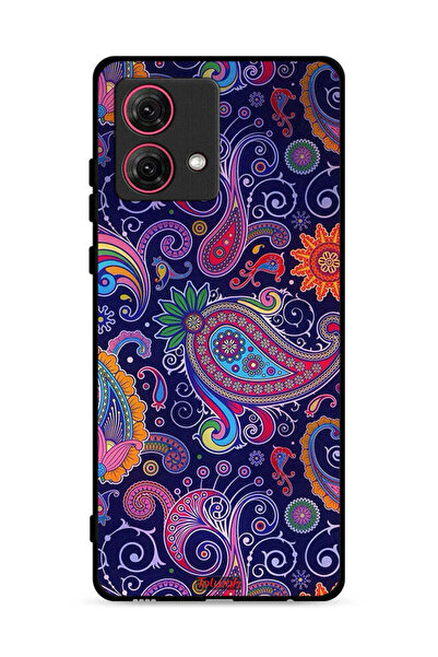 Tolwak غطاء حماية لهاتف موتورولا موتو جي 84 5 جي بنقشة فن الماندالا