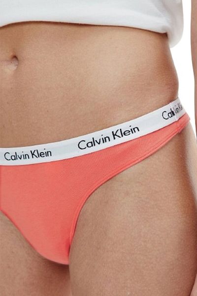 Calvin Klein Tanga pentru femei, Calvin Klein, D1617-CO-M Coral