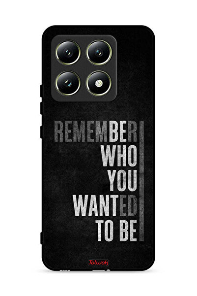 Tolwak غطاء حماية لهاتف Xiaomi 14T 5G تذكر من أردت أن تكون