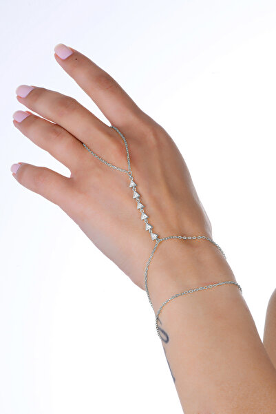 Söğütlü Silver Gümüş royumlu zirkon taşlı piramit modeli şahmeran SGTL13006RODAJ