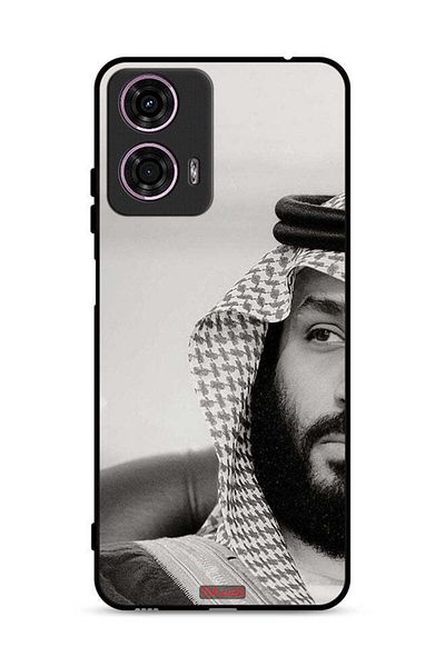 Tolwak غطاء حماية لهاتف موتورولا موتو جي 24 4G محمد بن سلمان