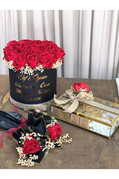 Masalsı Concept Kız Isteme Çikolatası, Söz Çikolatası 60 adet , Nişan Çikolat...