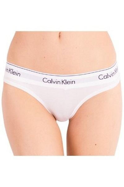 Calvin Klein Tanga de damă, Calvin Klein, mărimea M, alb