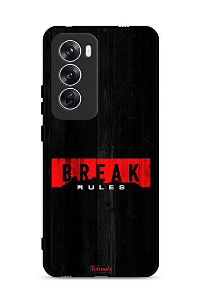 Tolwak غطاء حماية لهاتف Oppo Reno12 5G يكسر القواعد