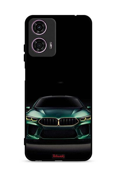 Tolwak غطاء حماية لهاتف موتورولا موتو جي 24 4G Bm Car