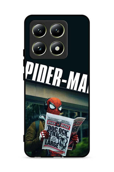 Tolwak غطاء حماية لهاتف شاومي 14T 5G سبايدرمان يقرأ جريدة