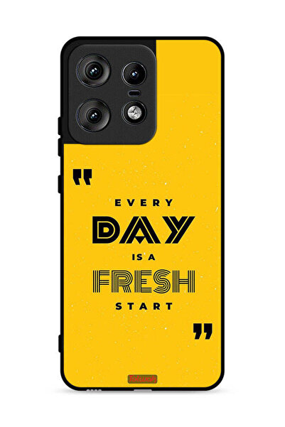 Tolwak Motorola Edge 50 Pro 5G Protective Case Cover Every Day Is A Fresh Start