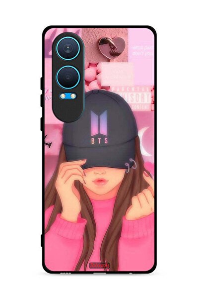 Tolwak OnePlus Nord CE4 Lite 5G Protective Case Cover Cap Girl Snap