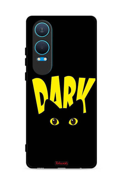 Tolwak غطاء حماية لهاتف OnePlus Nord CE4 Lite 5G - قطة داكنة