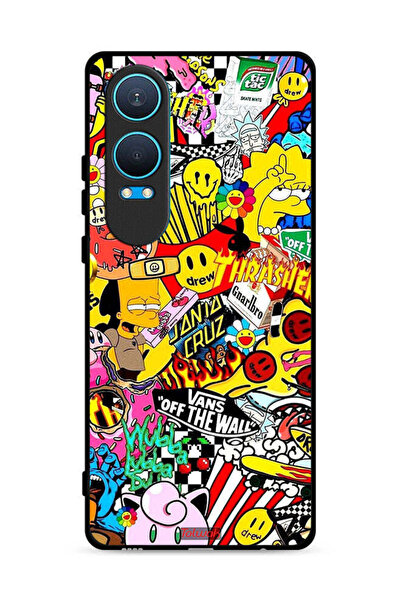 Tolwak غطاء حماية لهاتف OnePlus Nord CE4 Lite 5G Off The Wall