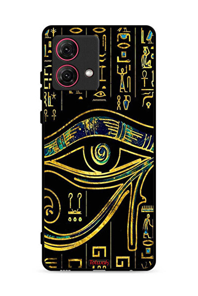 Tolwak غطاء حماية لهاتف موتورولا موتو جي 84 5 جي بتصميم عين فنية