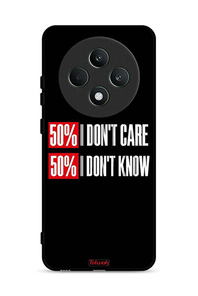 Tolwak جراب حماية لهاتف Oppo Reno12 F 5G لا يهمني