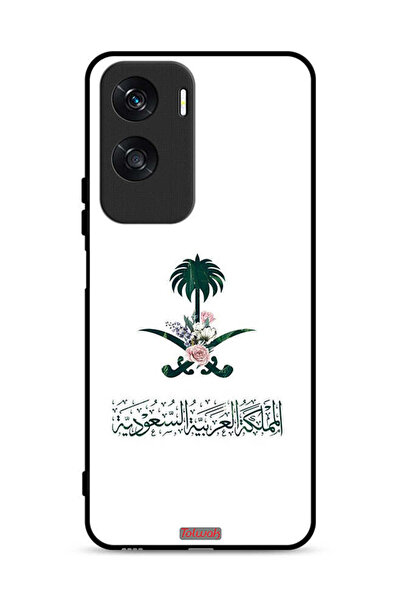 Tolwak غطاء حماية لهاتف Honor X50i 5G، علامة زهور المملكة العربية السعودية