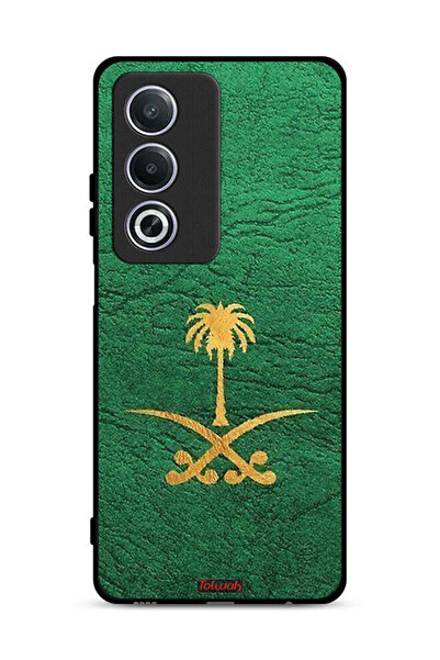 Tolwak غطاء حماية لهاتف Oppo A3 Pro 5G، علامة المملكة العربية السعودية، جلد