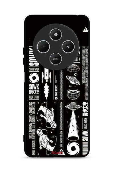 Tolwak غطاء حماية لهاتف شاومي ريدمي 14R 5G، ملصق سوك سبيس ووك