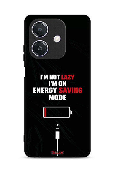 Tolwak غطاء حماية لهاتف Oppo A3x 5G أنا لست كسولاً، أنا في وضع توفير الطاقة