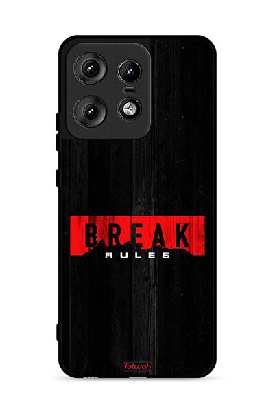 Tolwak غطاء حماية لهاتف موتورولا إيدج 50 برو 5G - كسر القواعد