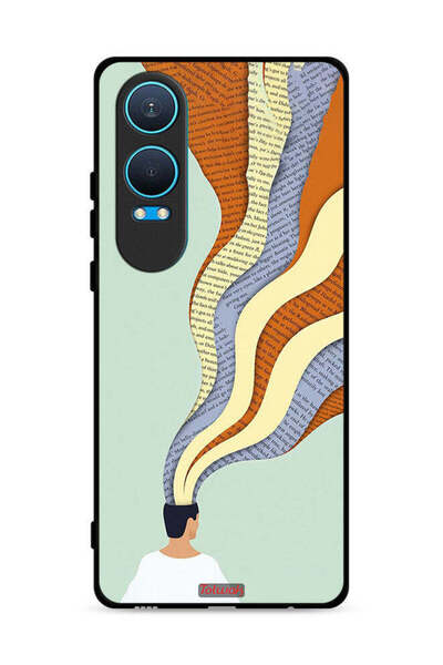 Tolwak غطاء حماية لهاتف OnePlus Nord CE4 Lite 5G مع رسمة Data In Mind Art