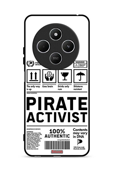 Tolwak غطاء حماية لهاتف شاومي ريدمي 14R 5G، ملصق ناشط خاص