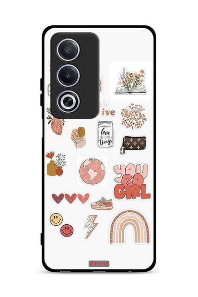 Tolwak غطاء حماية Oppo A3 Pro 5G بتصميم You Go Girl