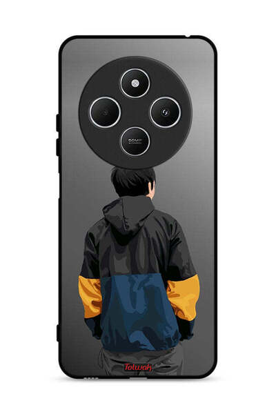 Tolwak Xiaomi Redmi 14R 5G Protective Case Cover Boy Portrait Art