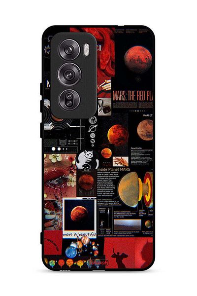 Tolwak غطاء حماية Oppo Reno12 Pro 5G بتصميم Mars Art