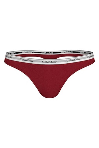 Calvin Klein , Tanga cu bandă cu logo în talie, Vișiniu, XS