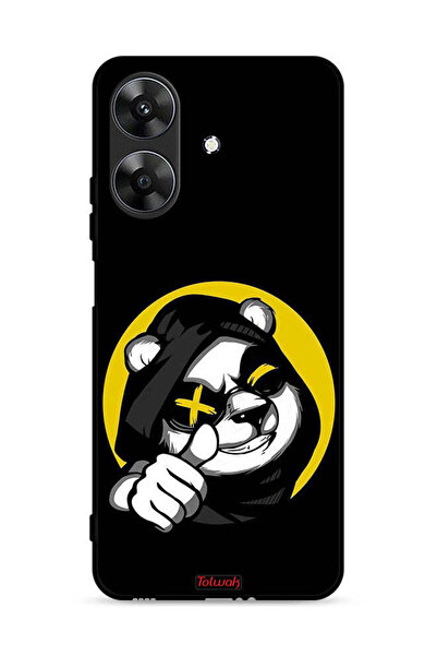 Tolwak غطاء حماية لهاتف Realme Note 60 4G بتصميم قطة مارشميلو لطيفة