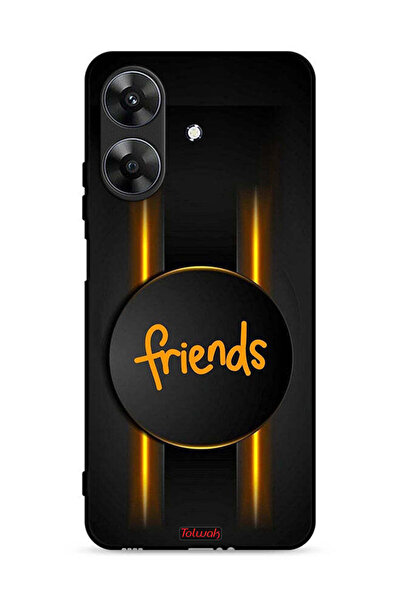 Tolwak غطاء حماية لهاتف Realme Note 60 4G Friends