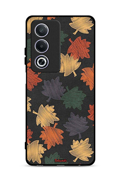 Tolwak Oppo A3 Pro 5G Protective Case Cover Autumn Leaves Art