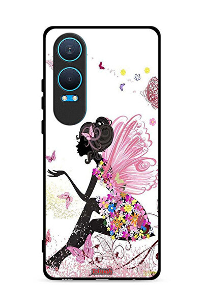Tolwak OnePlus Nord CE4 Lite 5G Protective Case Cover Butterfly Girl Artwork