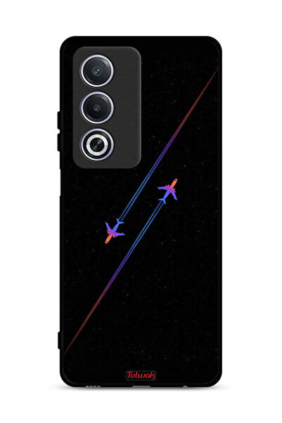 Tolwak غطاء حماية لهاتف Oppo A3 Pro 5G برسومات طائرات