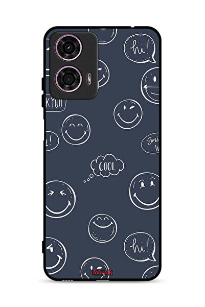 Tolwak غطاء حماية لهاتف موتورولا موتو جي 24 4G - وجوه رائعة