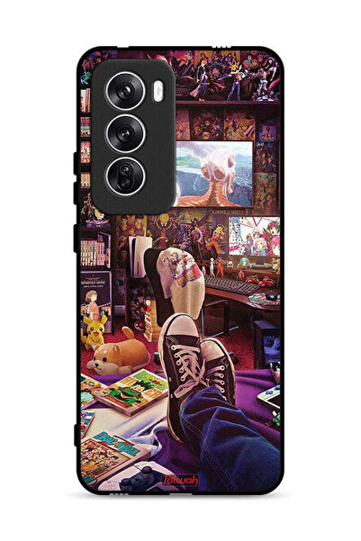 Tolwak غطاء حماية لهاتف Oppo Reno12 5G من Comic Zone
