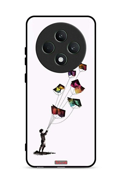 Tolwak غطاء حماية لهاتف Oppo Reno12 F 5G بتصميم طائرات ورقية