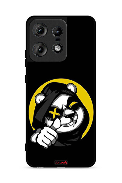 Tolwak غطاء حماية لهاتف موتورولا إيدج 50 برو 5G بتصميم قطة مارشميلو لطيفة