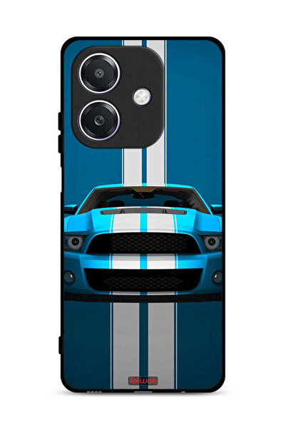 Tolwak Oppo A3x 5G Protective Case Cover Car Abstract Art