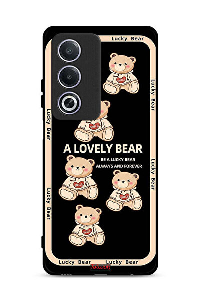 Tolwak غطاء حماية لهاتف Oppo A3 Pro 5G - دب جميل