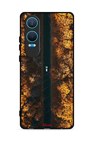 Tolwak غطاء حماية لهاتف OnePlus Nord CE4 Lite 5G بطبعة أشجار الخريف