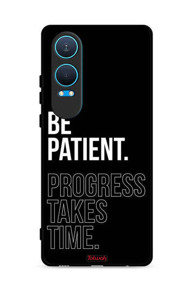 Tolwak غطاء حماية OnePlus Nord CE4 Lite 5G كن صبورًا فالتقدم يستغرق وقتًا