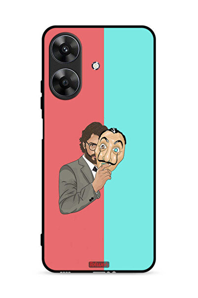 Tolwak غطاء حماية لهاتف Realme Note 60 4G من تصميم البروفيسور آرت