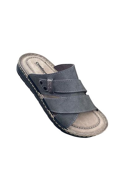 Altın Adım BĂRBAȚI COMFORTABLE TALPA ORTOPEDICĂ CULOARE GRIĂ PAPUC DE CASĂ ȘI DE ÎNAFĂ