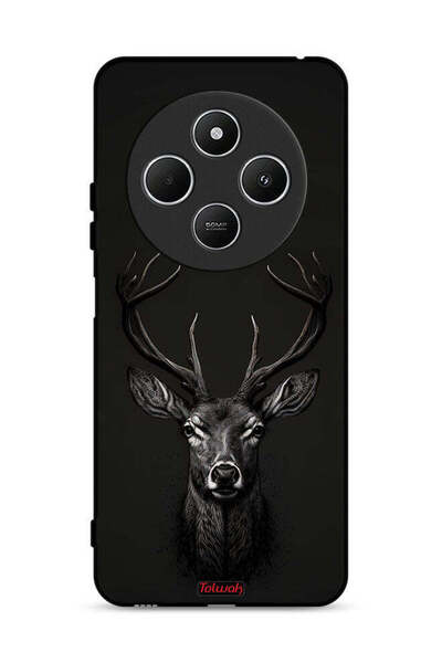 Tolwak غطاء حماية لهاتف شاومي ريدمي 14R 5G برسومات غزال رقمية