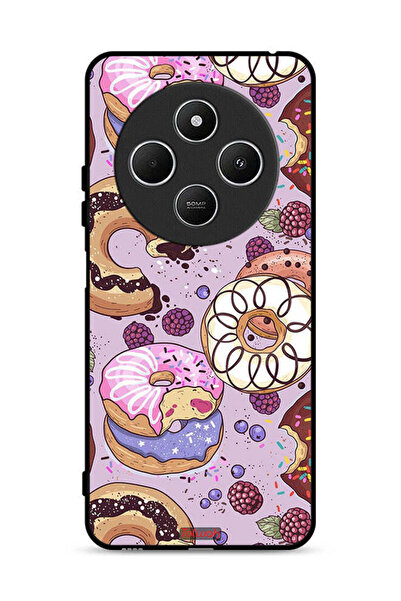 Tolwak غطاء حماية لهاتف شاومي ريدمي 14R 5G برسومات دوناتس آرت