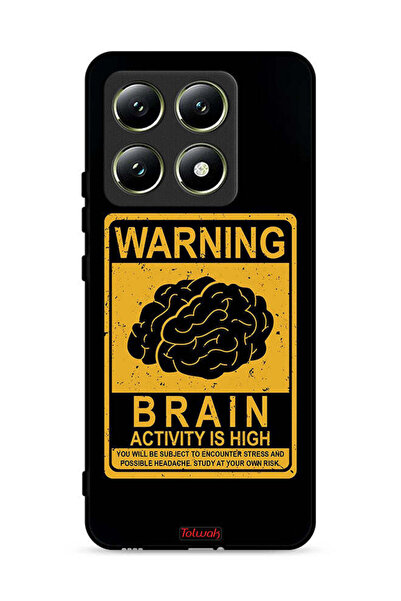 Tolwak غطاء حماية لهاتف Xiaomi 14T 5G يحذر من ارتفاع نشاط الدماغ