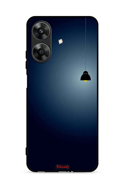 Tolwak غطاء حماية لهاتف Realme Note 60 4G مع إضاءة فنية معلقة